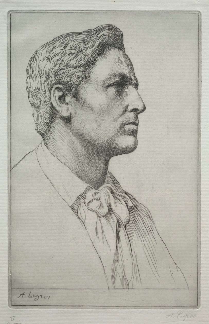 Portrait de Sir Charles Holroyd - Alphonse Legros