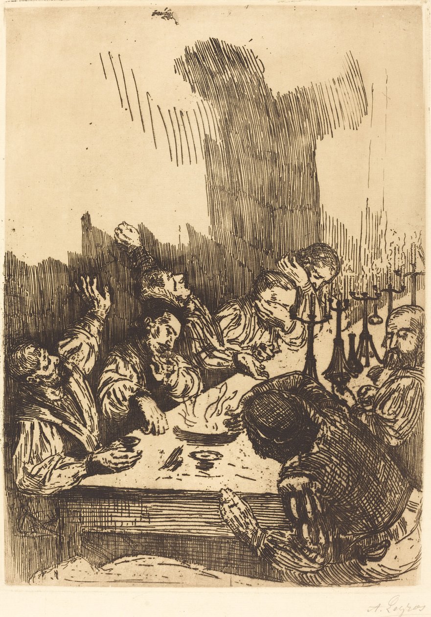 Ombre - Alphonse Legros