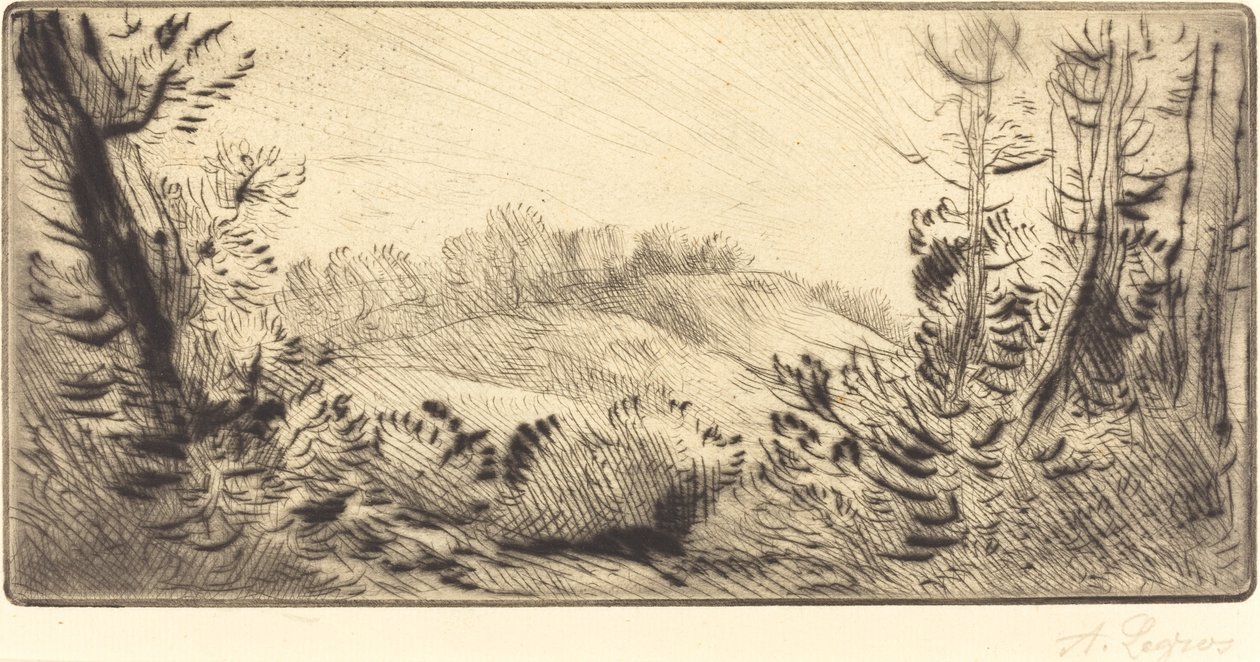 Petite colline Le coteau - Alphonse Legros