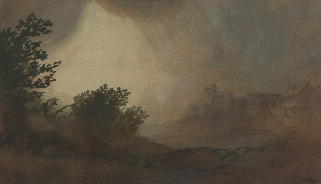 Tempête - Alphonse Legros