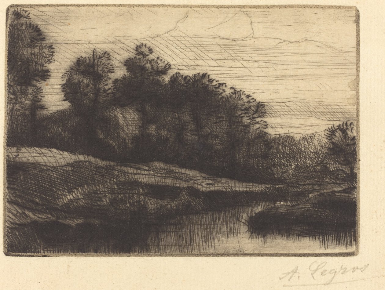 Le soir - Alphonse Legros