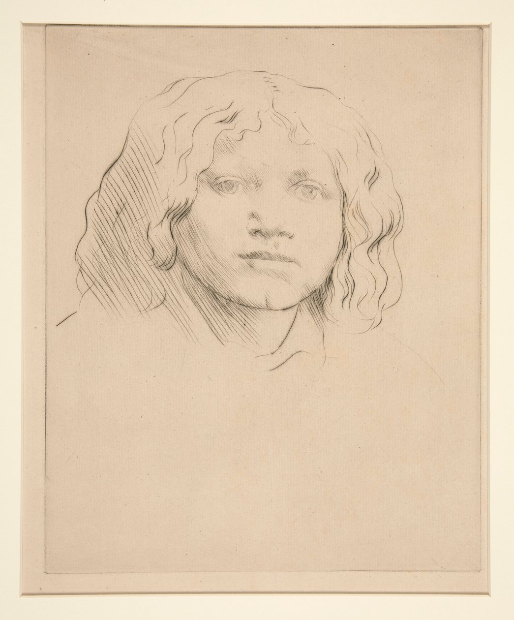 Tête d - Alphonse Legros