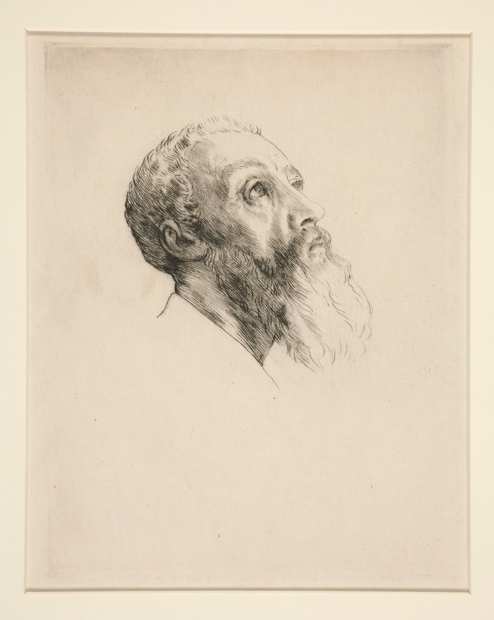 Tête de Modèle - Alphonse Legros