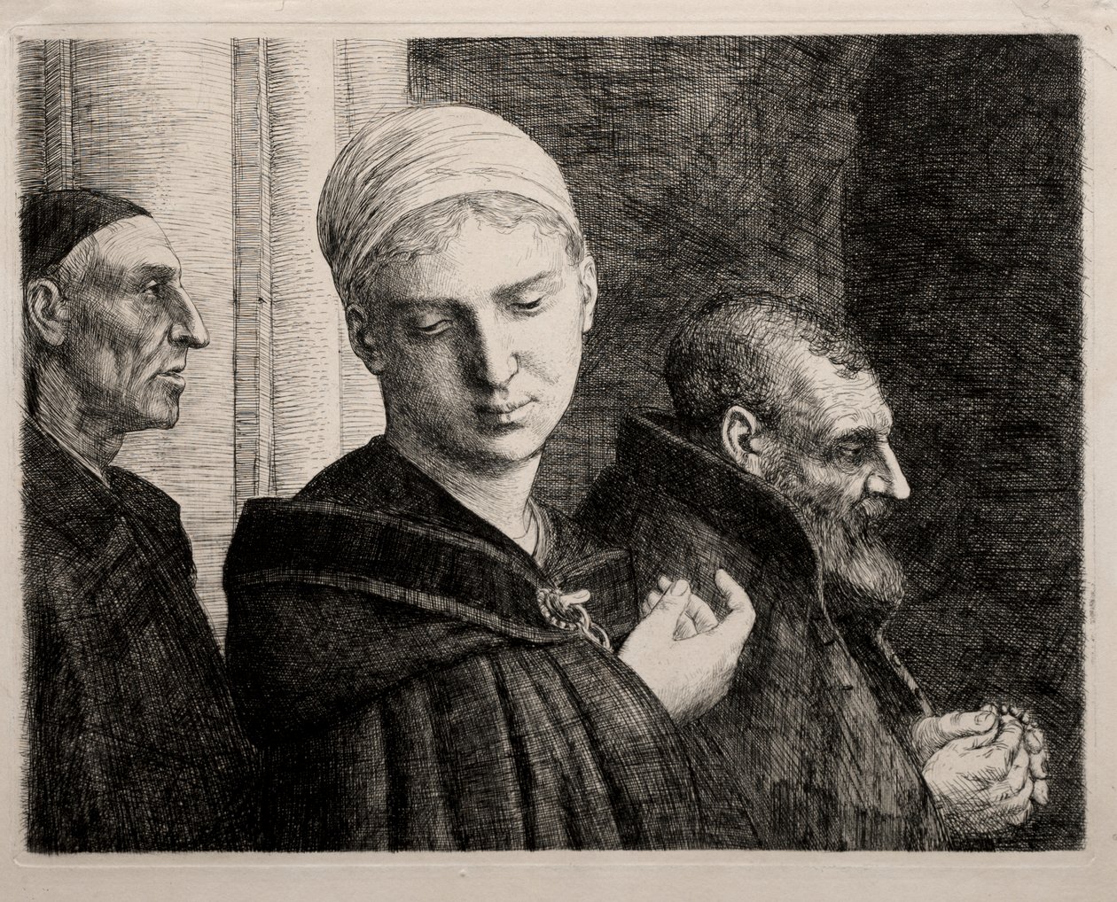 Le Baptême - Alphonse Legros