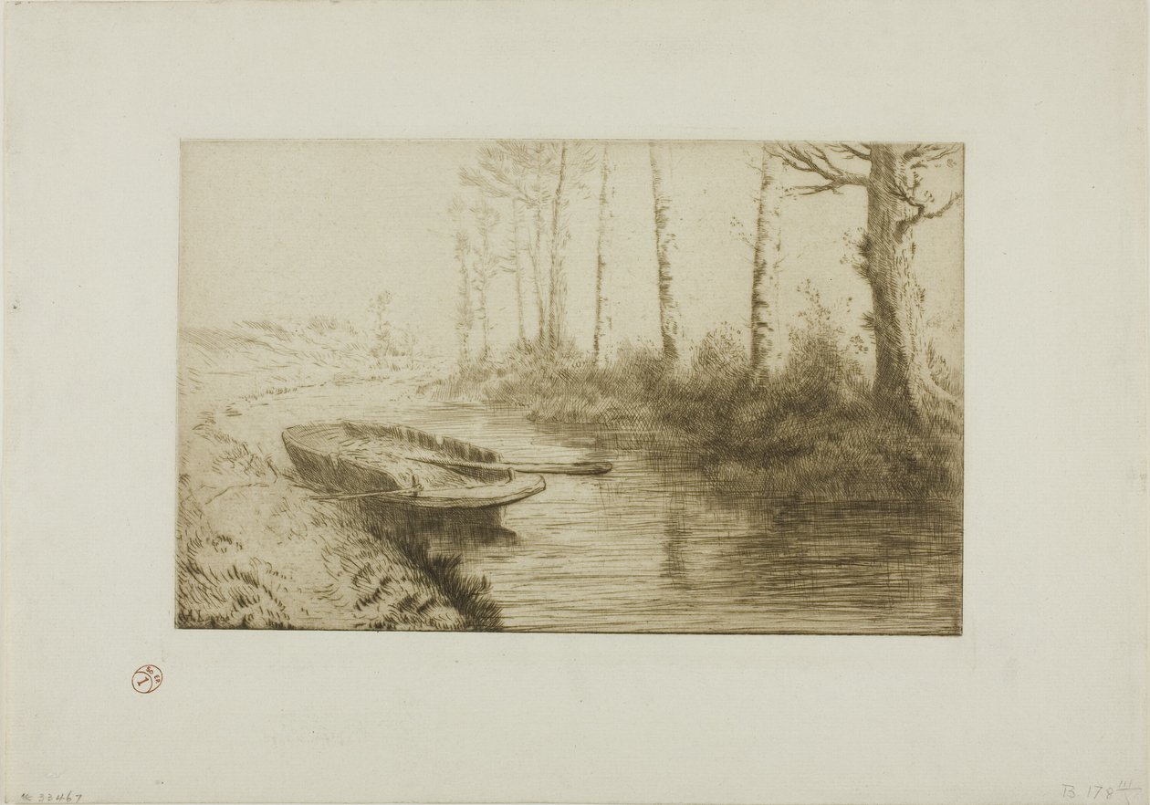Le Canal : Matin - Alphonse Legros
