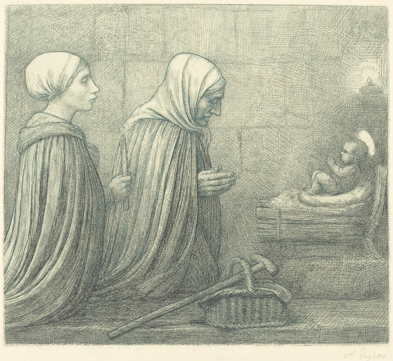 La Crèche - Alphonse Legros