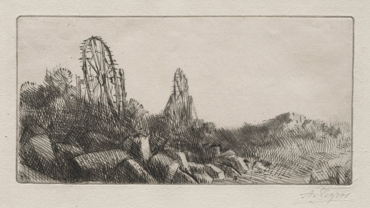 Les anciennes carrières de pierre de Montrouge - Alphonse Legros