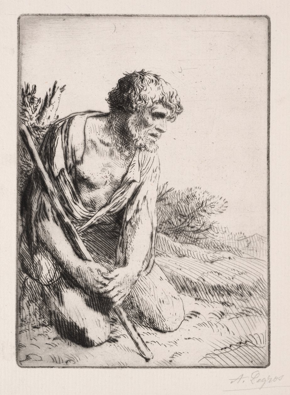 Le Fils prodigue (3ème planche) - Alphonse Legros