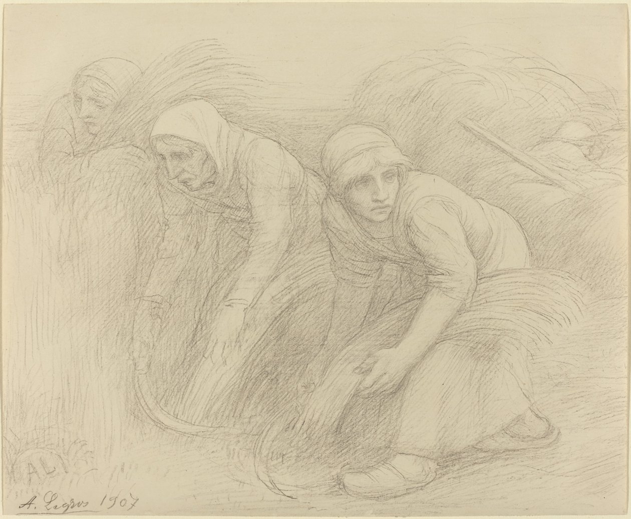 Les moissonneurs, 1907 - Alphonse Legros
