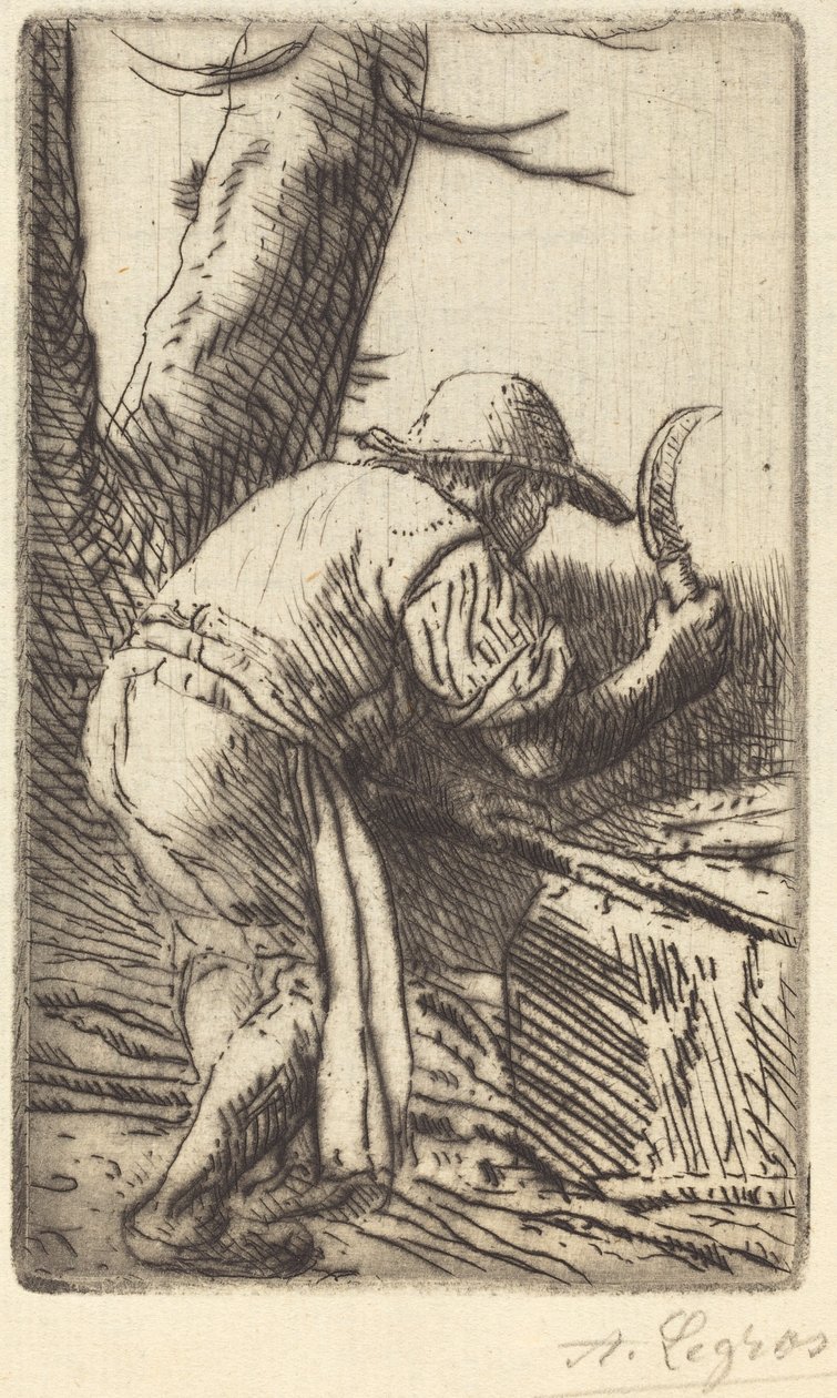 Le coupeur de brindilles - Alphonse Legros