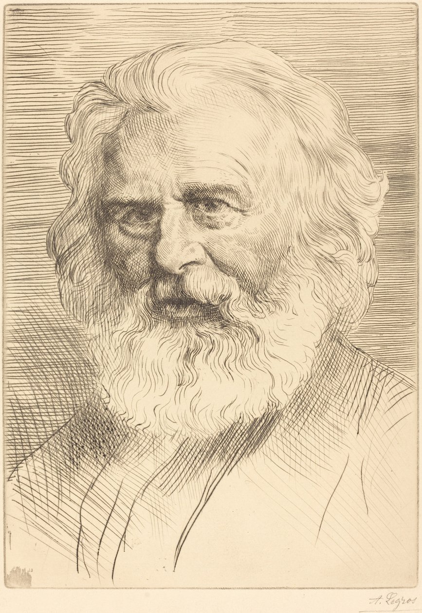 W.H. Longfellow, 1ère planche - Alphonse Legros