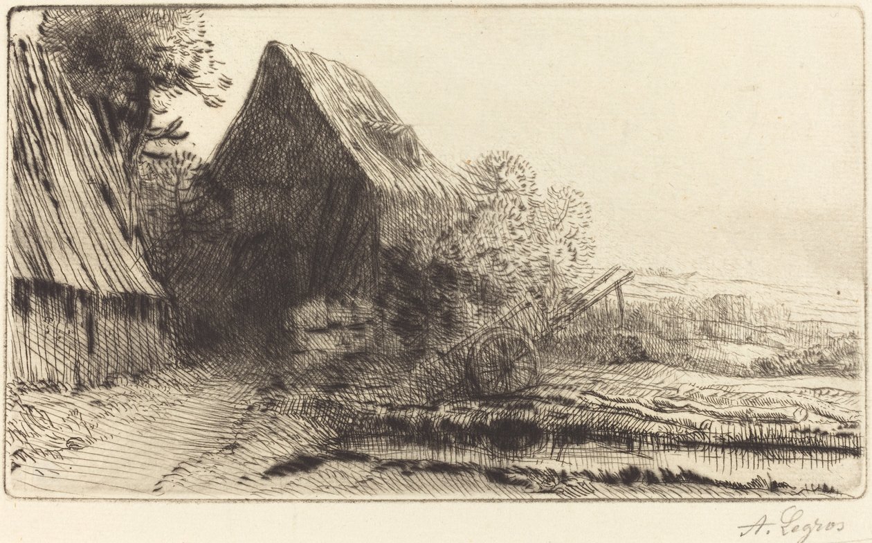 La maison du charron - Alphonse Legros