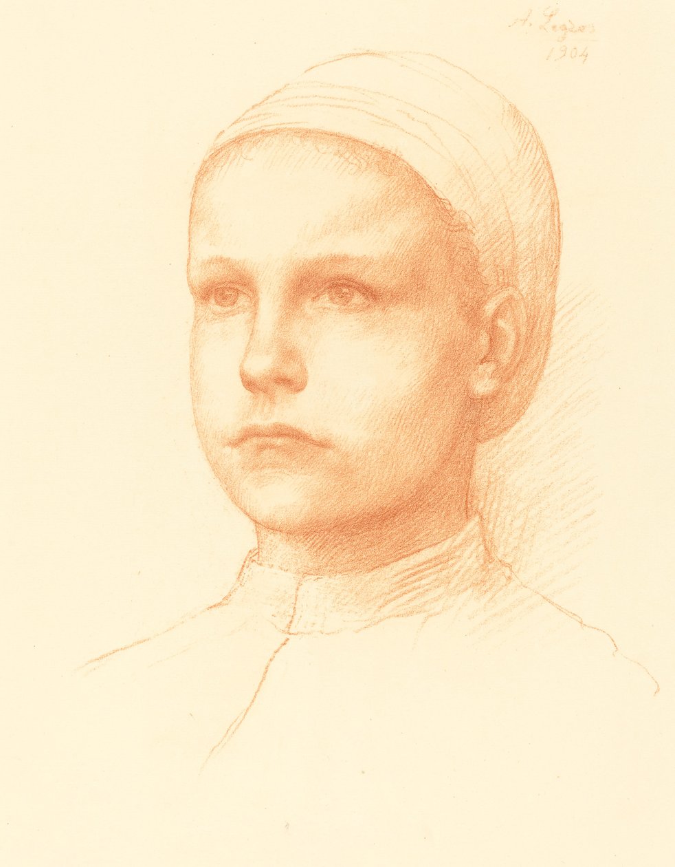 Jeune paysanne, 1904 - Alphonse Legros