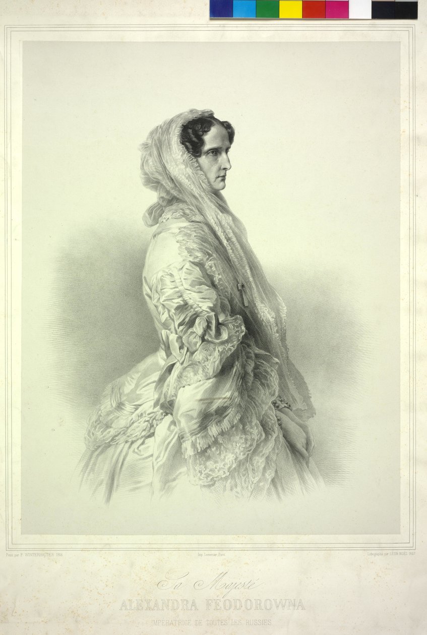 Princesse de Prusse Charlotte - Alphonse Leon Noel