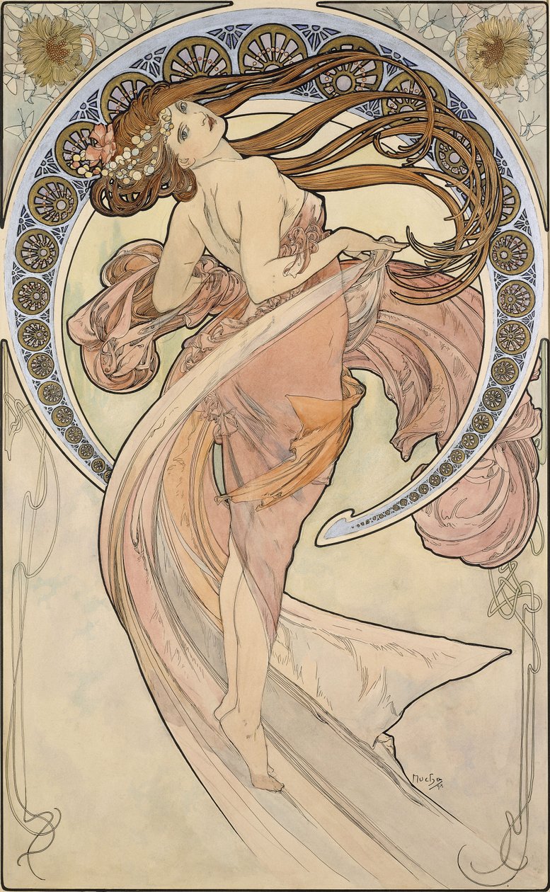 La Danse - Alphonse Mucha