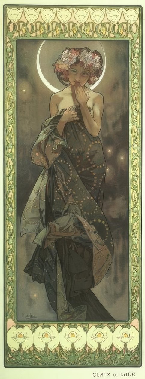Clair de Lune - Alphonse Mucha