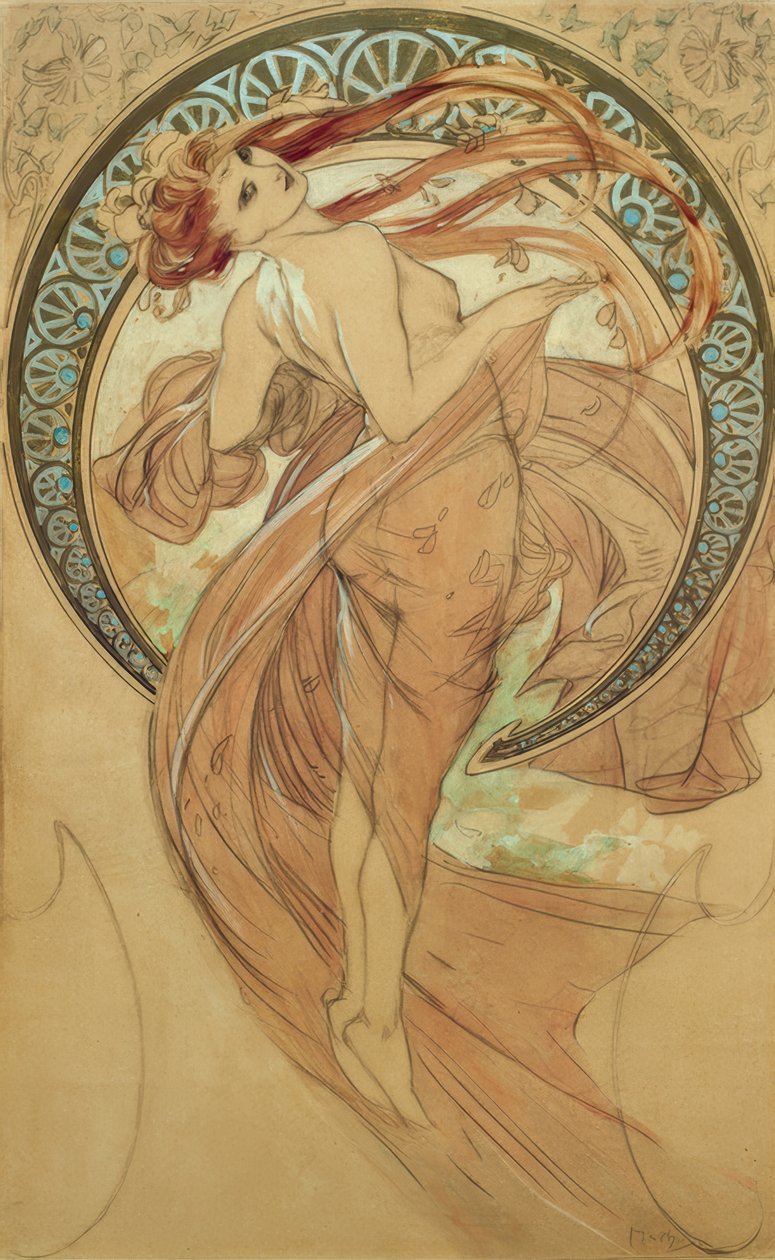 La danse - Alphonse Mucha