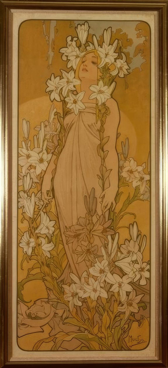 Le Lys - Alphonse Mucha
