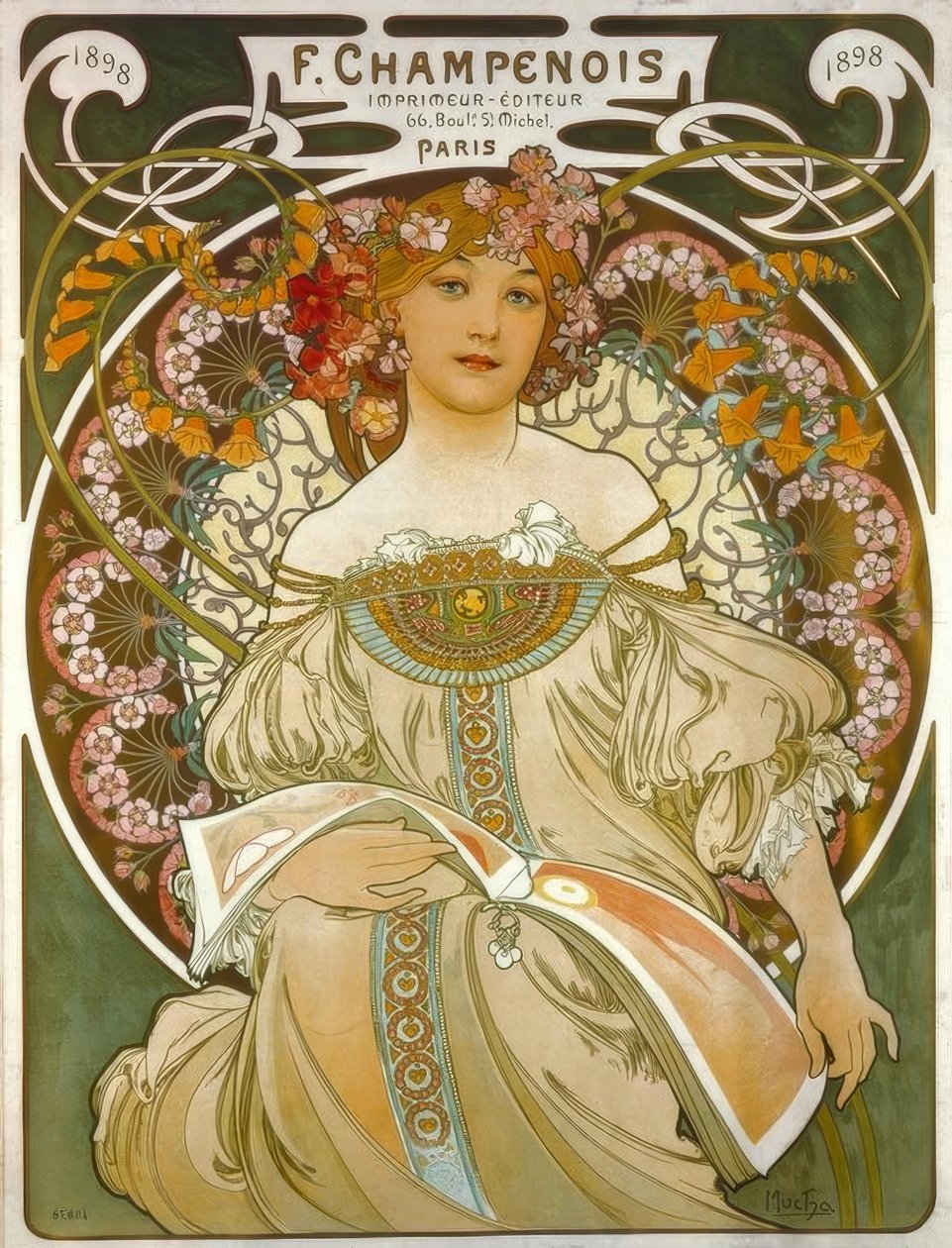 F.Champenois, Imprimeur – Éditeur - Alphonse Mucha