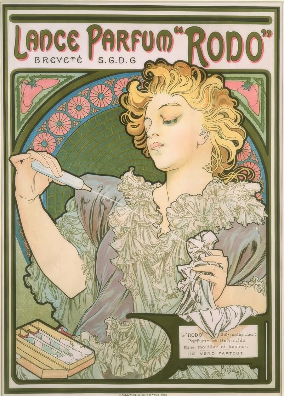 Lance Parfum Rodo - Alphonse Mucha
