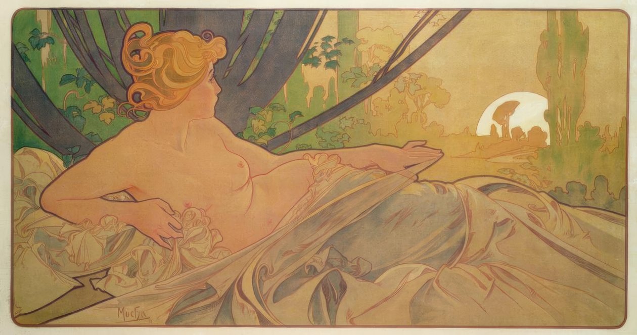 Aube - Alphonse Mucha