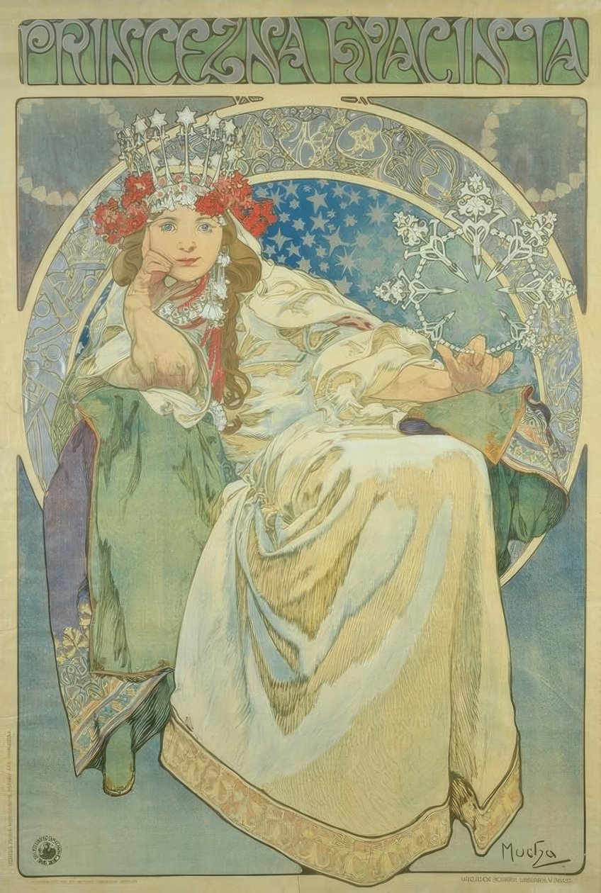 Princesse Hyacinthe - Alphonse Mucha