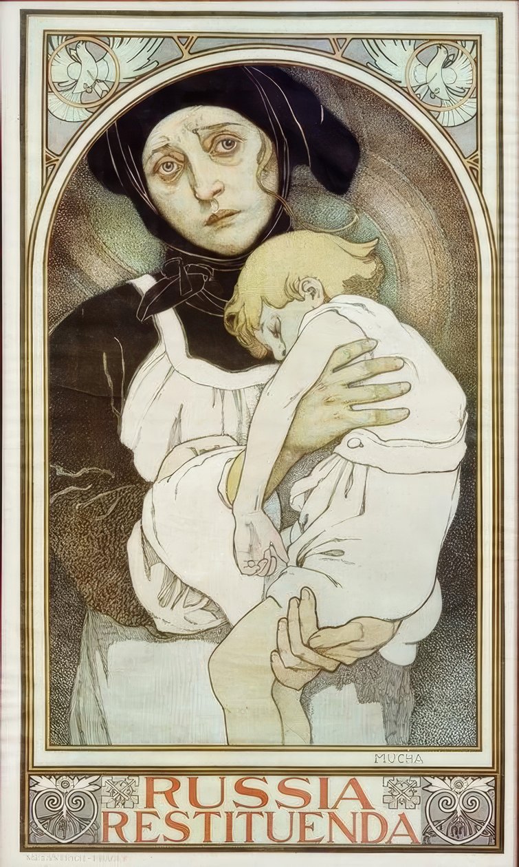 Russie restituée - Alphonse Mucha