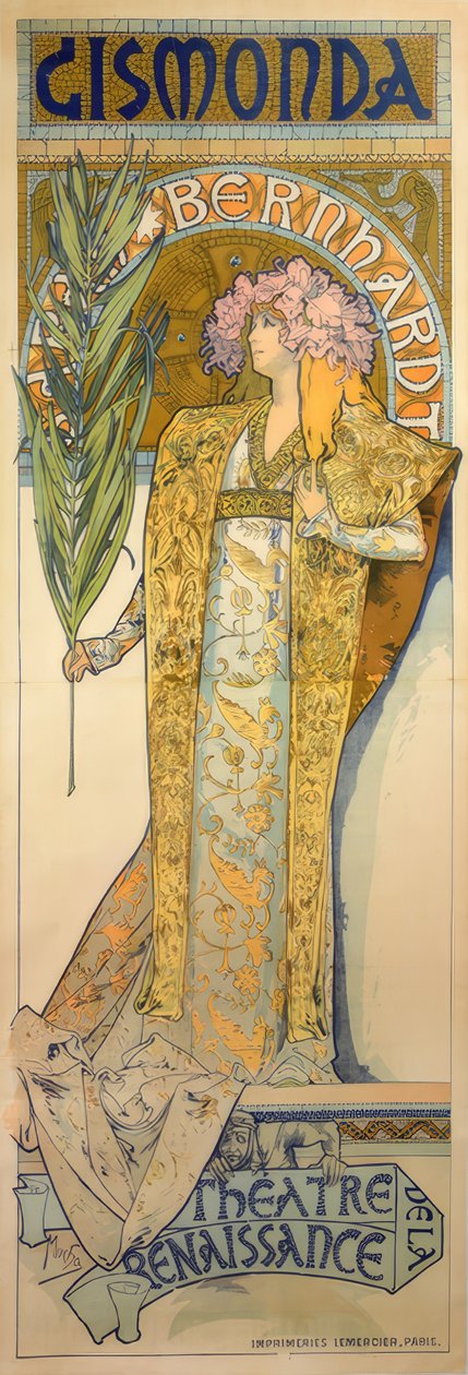 Sarah Bernhardt - Alphonse Mucha