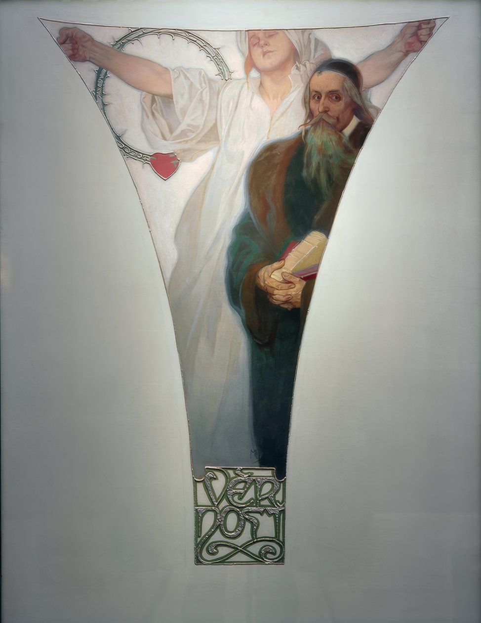Fidélité – J.A. Komensky - Alphonse Mucha