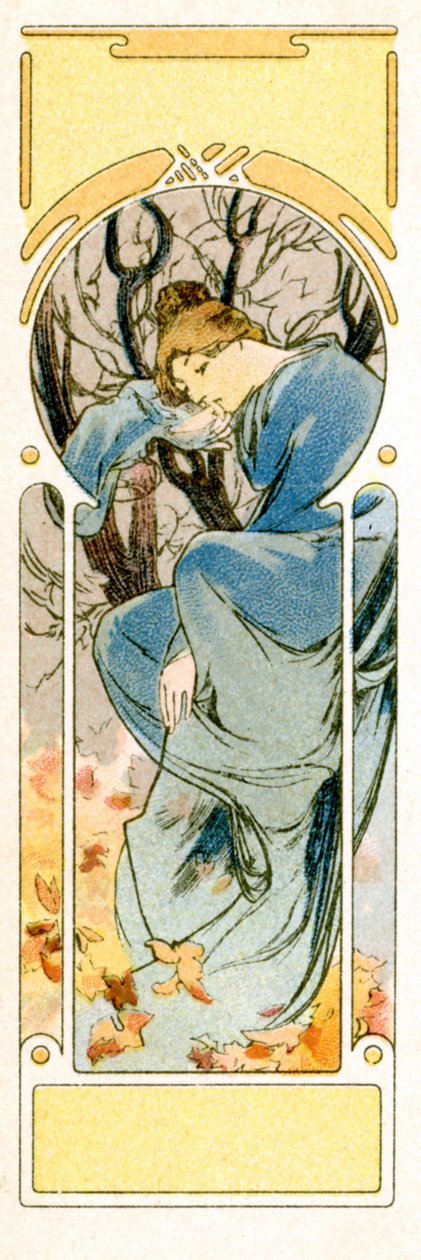 Hiver - Alphonse Mucha