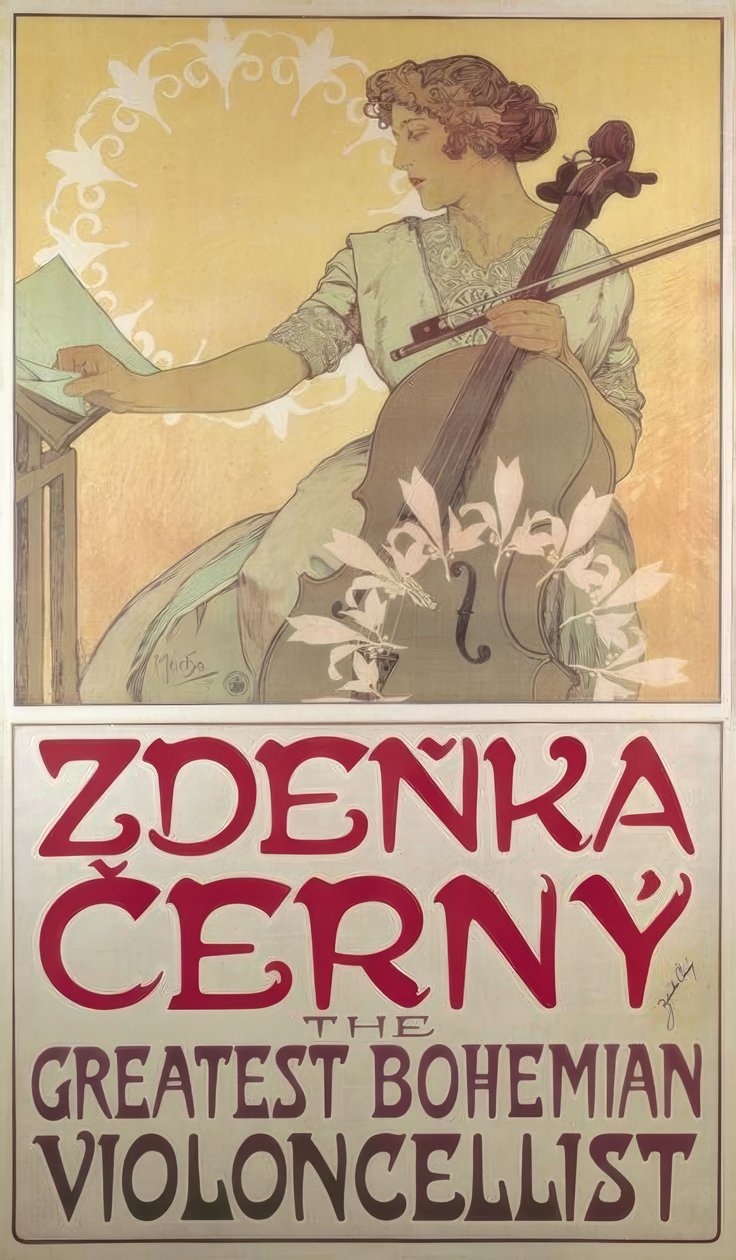 Zdenka Cerny - Alphonse Mucha