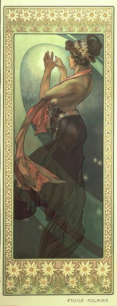 Étoile polaire - Alphonse Mucha
