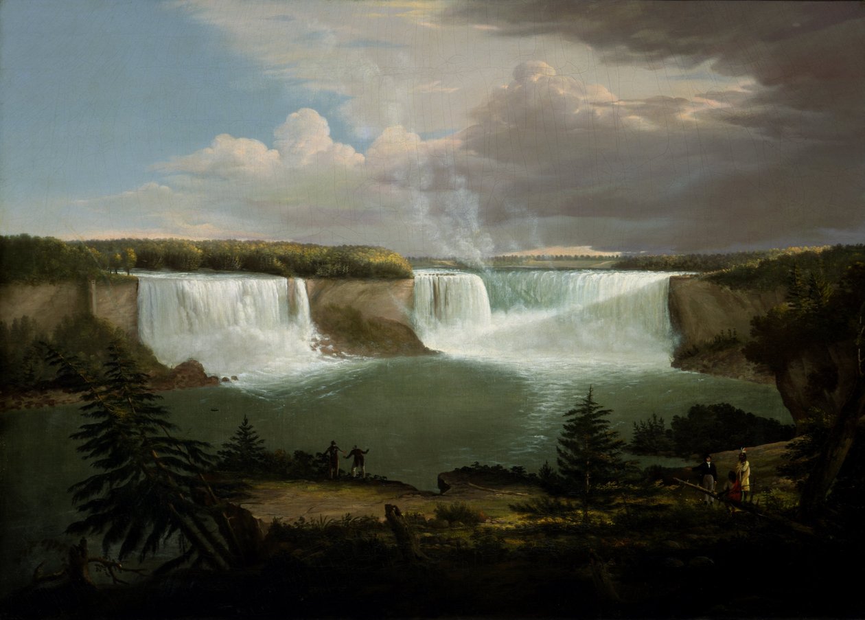 Vue générale des chutes du Niagara - Alvan Fisher