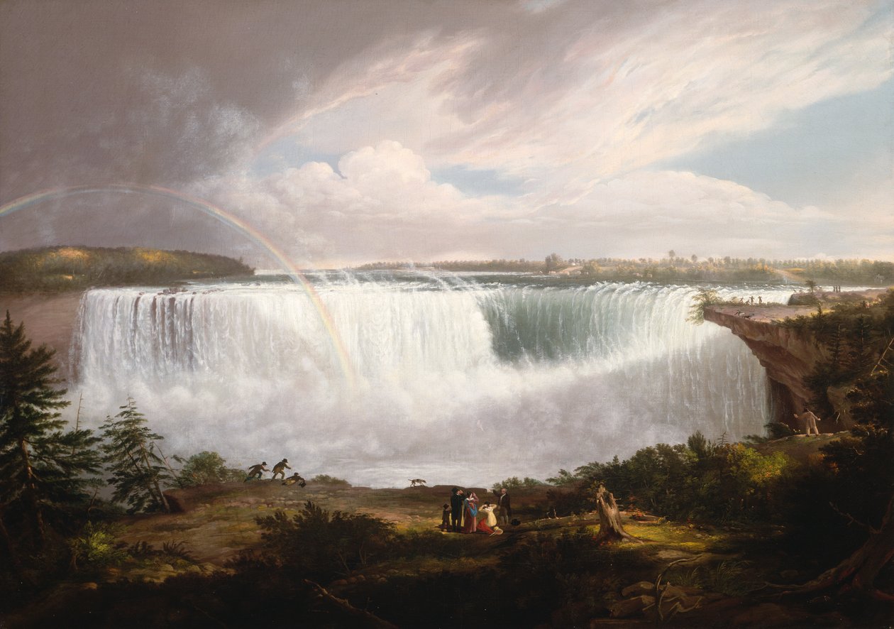 La Grande Chute du Fer à Cheval, Niagara, 1820 - Alvan Fisher