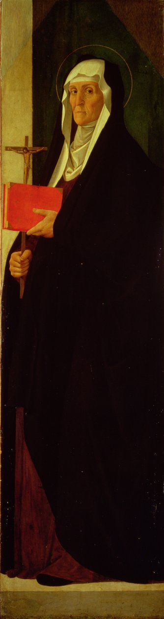 Sainte Claire, vers 1485-90 - Alvise Vivarini