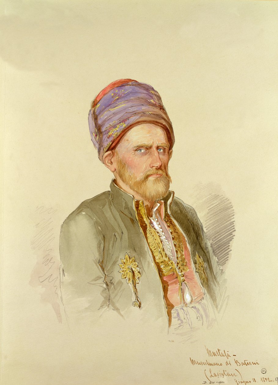 Mustapha - Musulman de Batum, vers 1852 - Amadeo Preziosi
