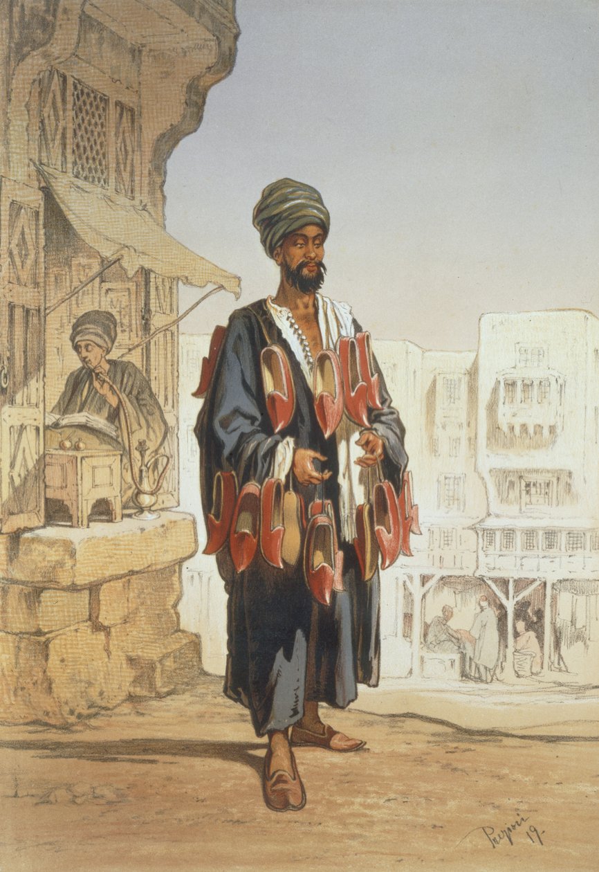 Le vendeur de pantoufles, de 
