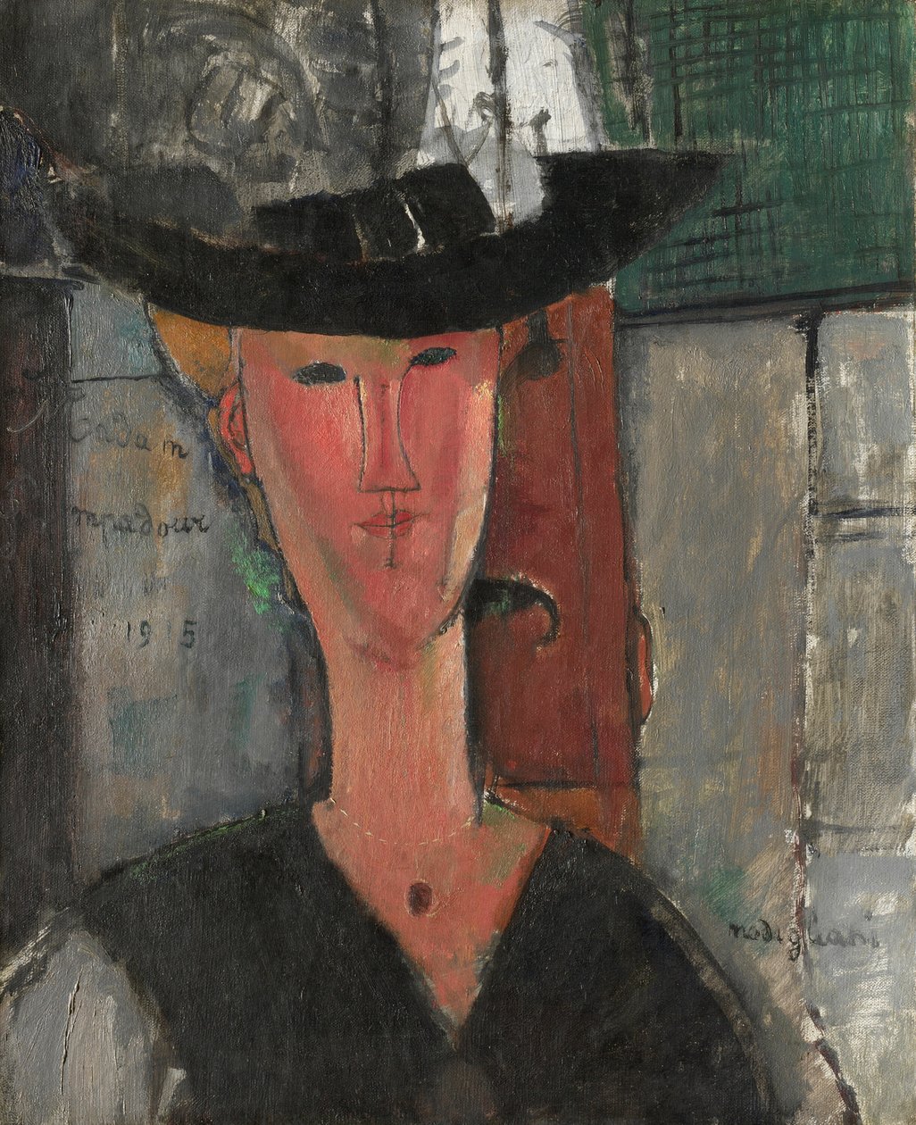 Madame Pompadour, 1915 - Amedeo Modigliani