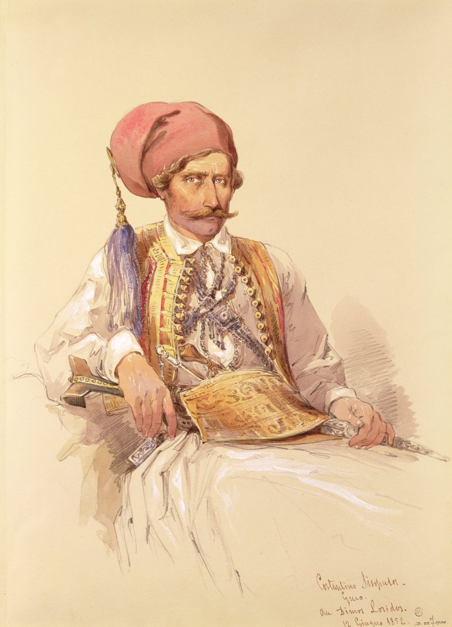 Constantinos Sisopulos, 1852 - Amadeo Preziosi