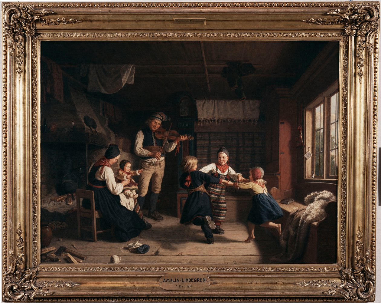 Soirée du dimanche dans une cabane de vallée - Amalia Lindegren