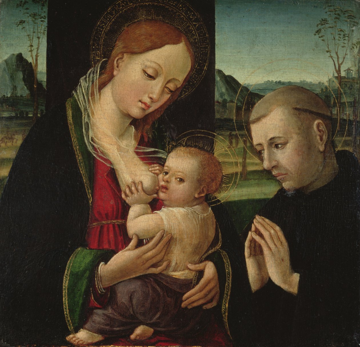 Madonna nourrissant l