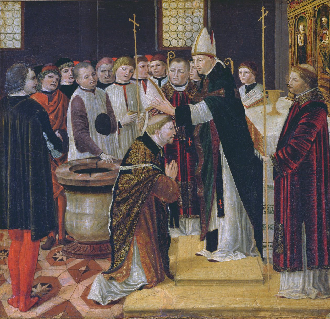 Ordination de Saint Augustin - Ambrogio da Fossano