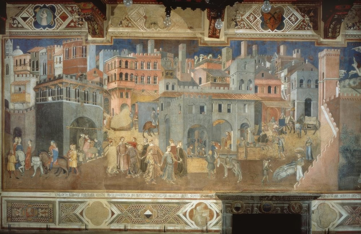 Le bon gouvernement - Ambrogio Lorenzetti