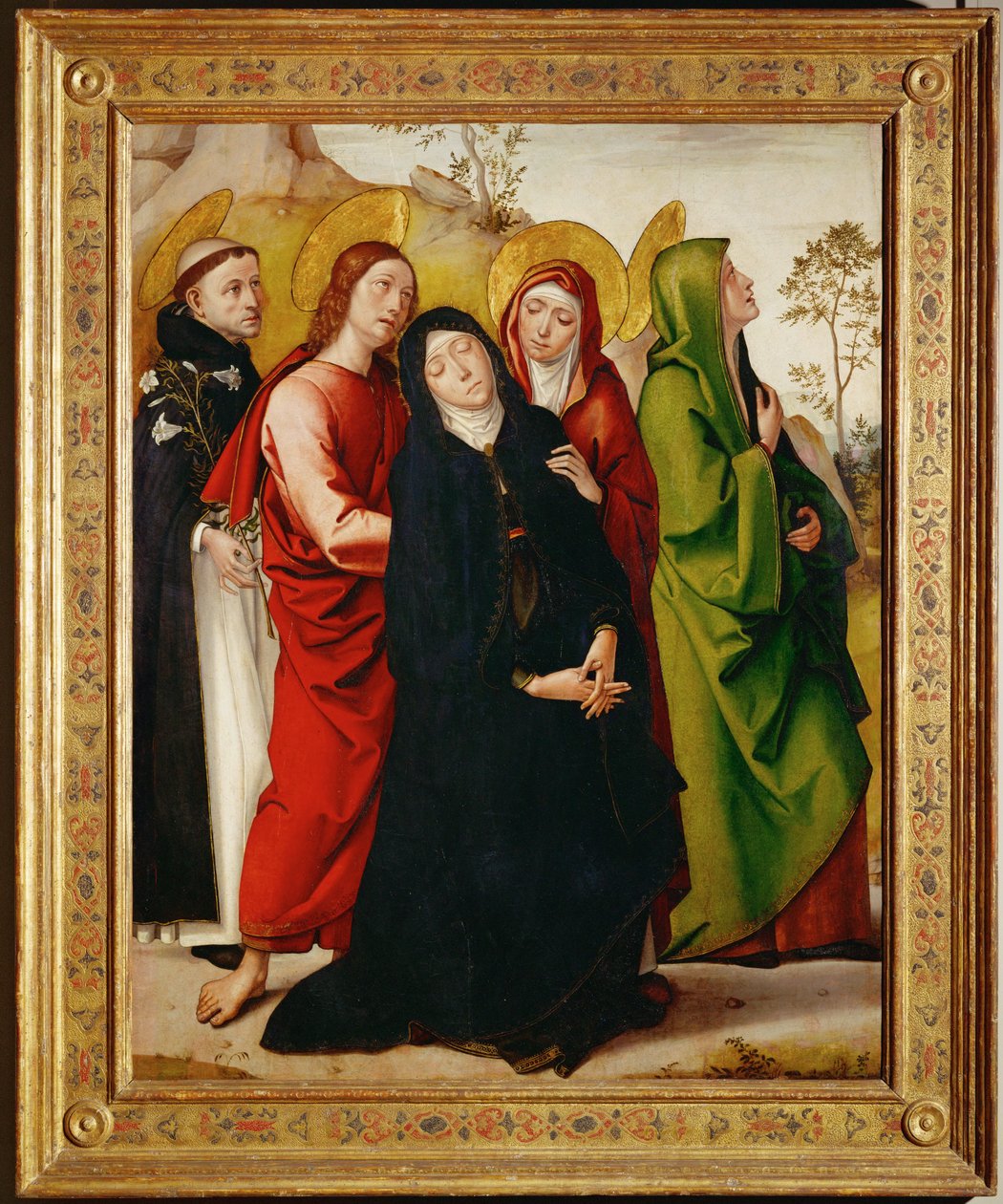 Sainte Marie sous la croix ... - Ambrogio da Fossano (c.1460 1523)
