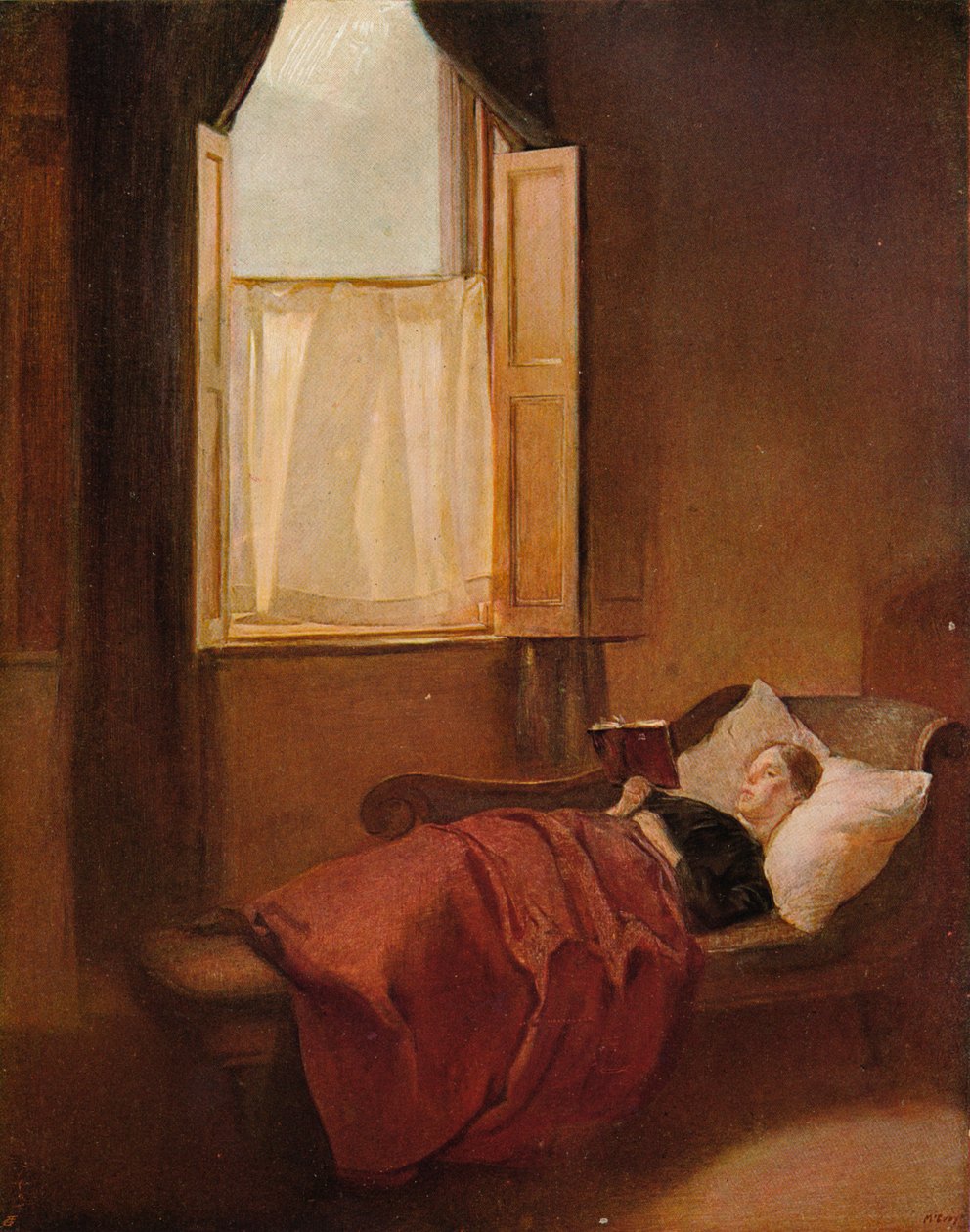 Le Convalescent, vers 1900 - Ambrose McEvoy