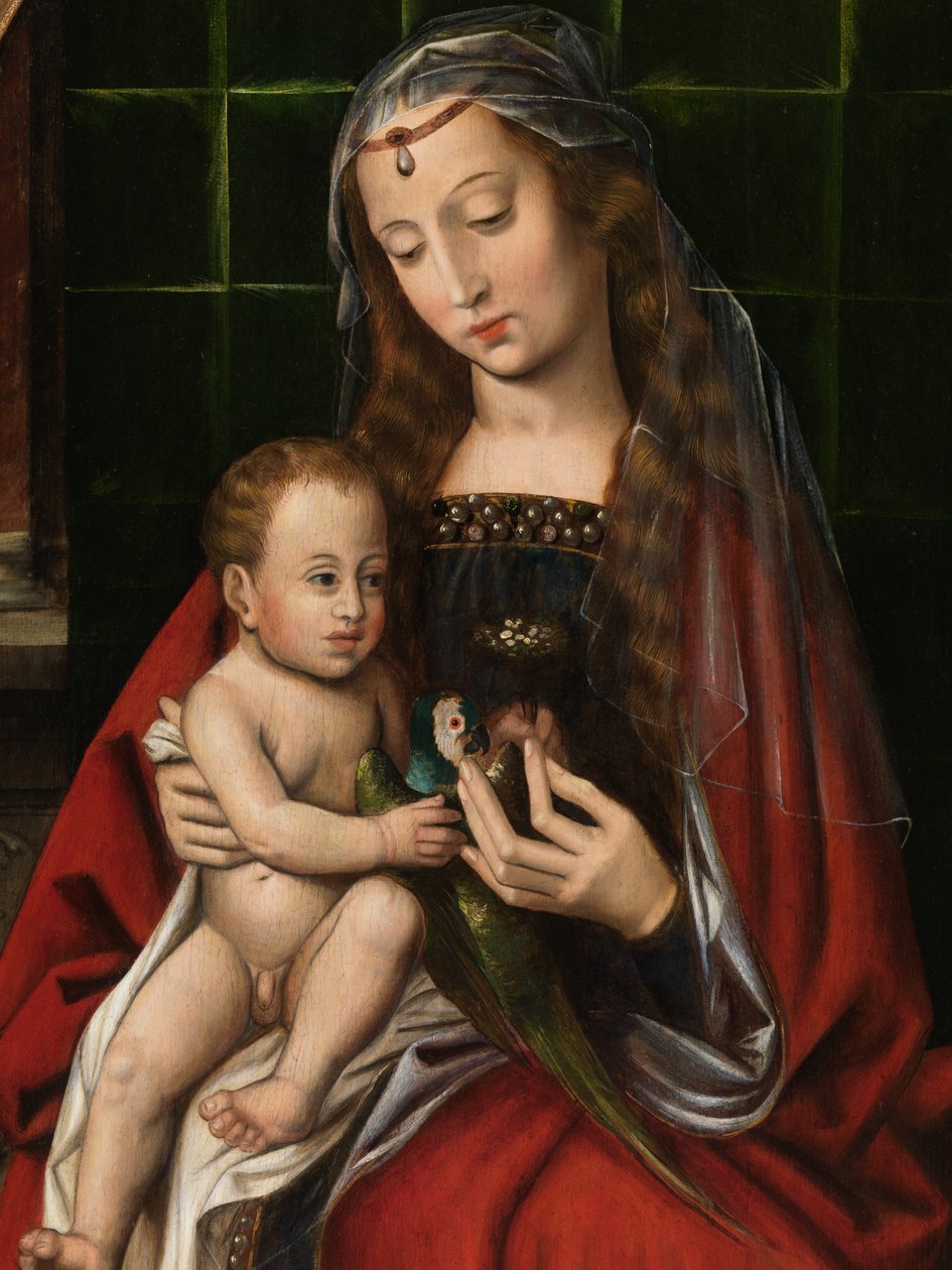 Madonna (détail) - Ambrosius Benson