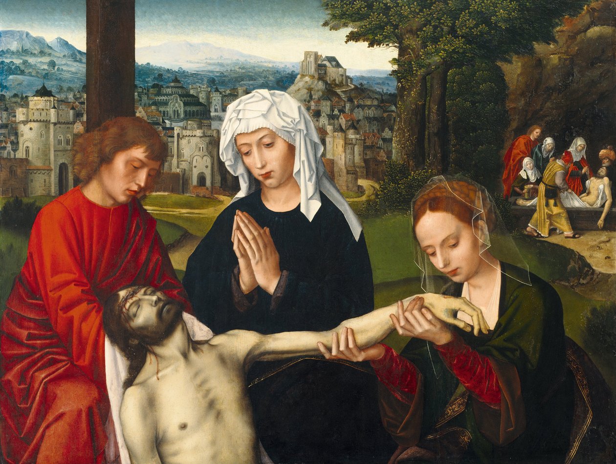 Pietà au pied de la croix - Ambrosius Benson