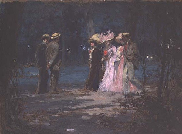 Promenade du soir - Amédée Julien Marcel Clément