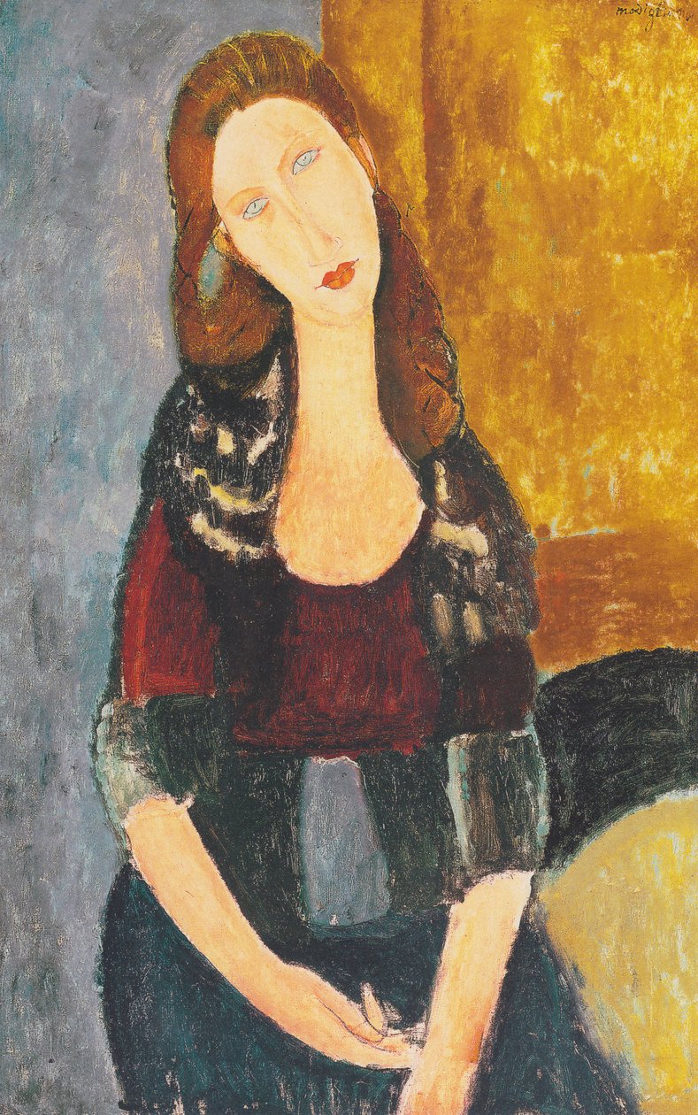 Jeanne Hébuterne, assise - Amedeo Modigliani