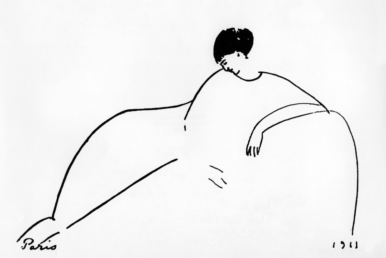 Anna Akhmatova (1889-1967) poète russe - Amedeo Modigliani